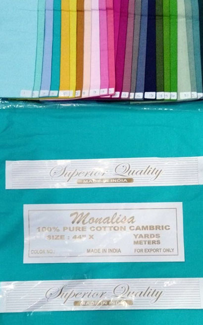 100% Cotton Monalisa Dyed - 44”