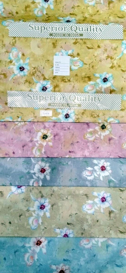 Cotton Heavy Sharbati Printed Lawn - 44” & 58”