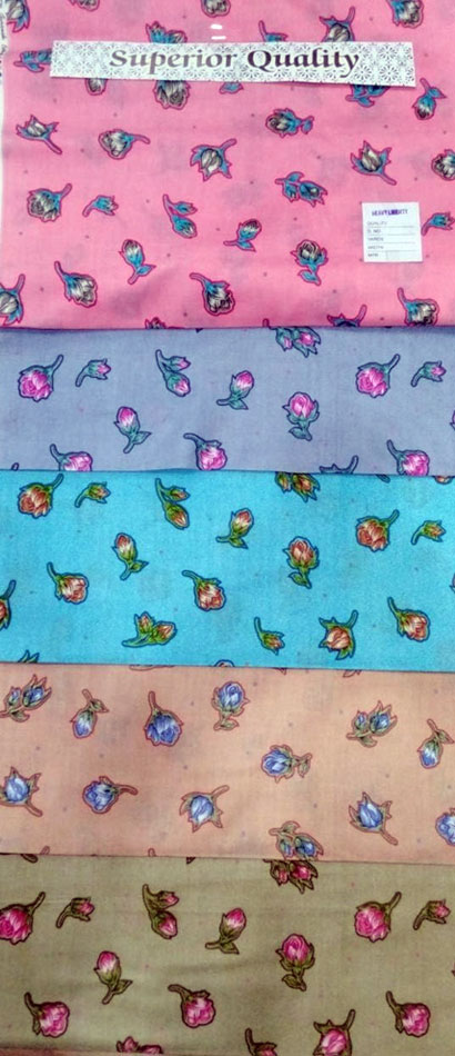 Cotton Printed Sharbati - 44” & 58”